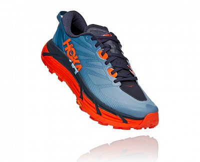 Hoka One One M Mafate Speed 3 provincial blue / carrot