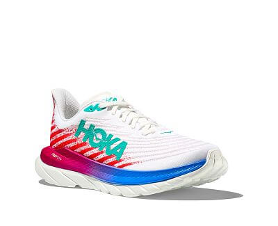 Hoka One One Mach 5 M white/flame