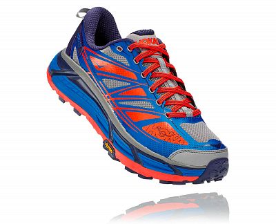 HOKA ONE ONE Mafate Speed 2 M imperial blue/mandarin red