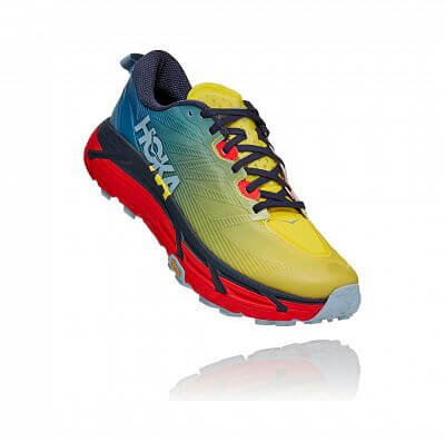 Hoka One One Mafate Speed 3 M provincial blue / fiesta