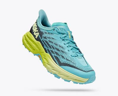 Hoka One One Speedgoat 5 W costal shade / green glow