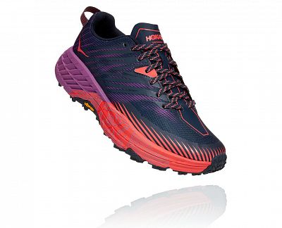 HOKA ONE ONE W Speedgoat 4 Outer Space / Hot Coral