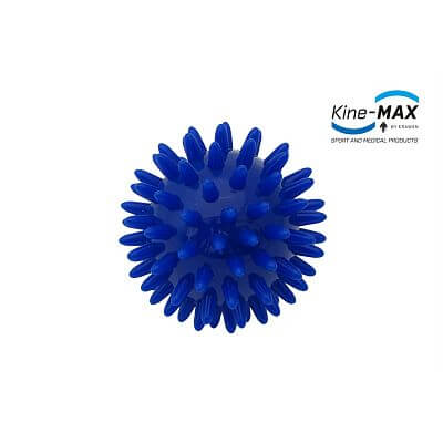 Kine-MAX Pro-Hedgehog Massage Ball - Masážní Míček Ježek 6 cm - modrý