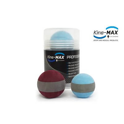 Kine-MAX Professional Massage Balls - Set Masážních Míčků
