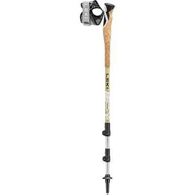 Leki Cross Trail TA white/goldbrown/black - 100-135 cm