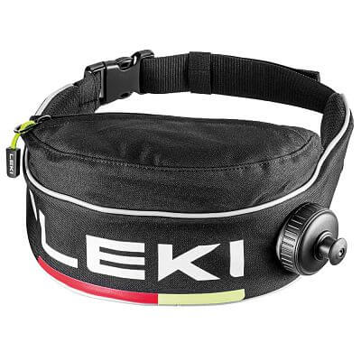 Leki Drinkbelt Thermo, black-bright red-neonyellow