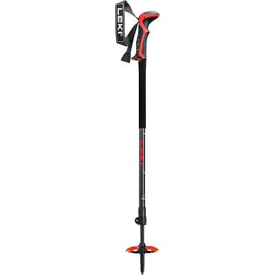 Leki Haute Route 2, dark anthracite-dark red-black, 110-150 cm