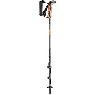 Leki Khumbu Antishock dark anthracite/orange/black - 110-145 cm