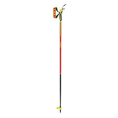 Leki Mezza Speed natural carbon/fluorescent red/neon yellow