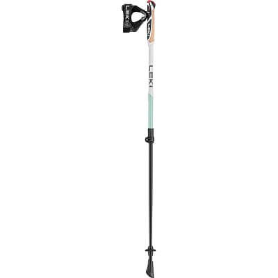 Leki Spin Shark SL white/smoke green/dark anthracite  - 100-130 cm