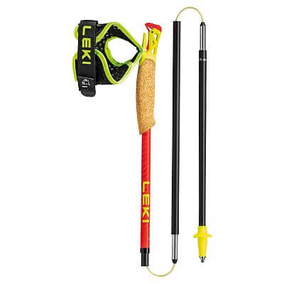 Leki Ultratrail FX.One Superlite bright red / neon yellow / natural carbon