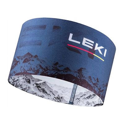 Leki XC Headband blue/white
