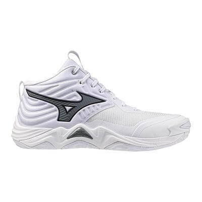Mizuno Wave Momentum Elite MID U white/metallic gray/black