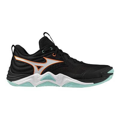 Mizuno Wave Momentum Elite U black / tangelo / ice green