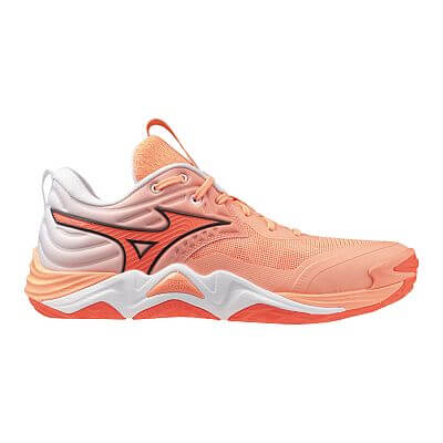Mizuno Wave Momentum Elite U flamingo coral/lava orange/white