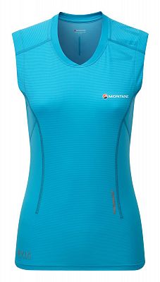 Montane Snap Tank W cerulean blue