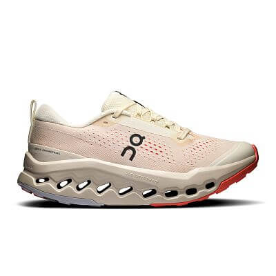 On Cloudsurfer Trail 2 W ivory / salmon