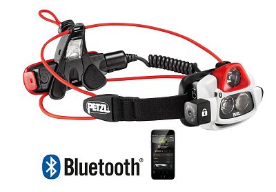 Petzl Nao+ red/white/black svítilna