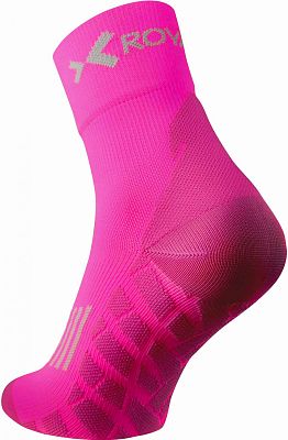 ROYAL BAY Sportovní ponožky HIGH-CUT - neon růžová