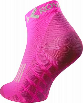 ROYAL BAY Sportovní ponožky LOW-CUT - růžová neon