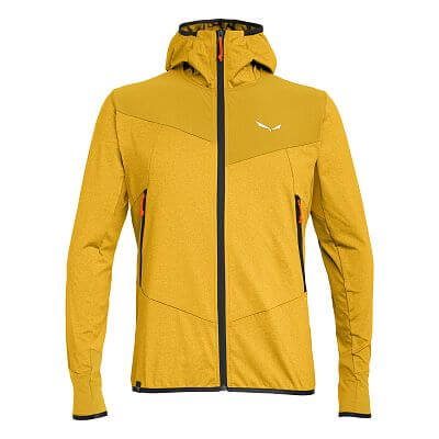 Salewa Agner Hybrid PL/DST Hooded Jacket M gold melange