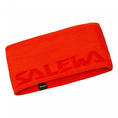 Salewa Agner Wool UNI Headband red orange