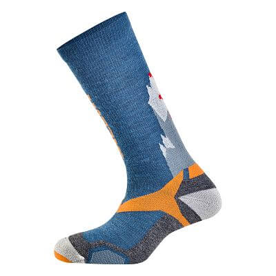 Salewa All Mountain Sock blue orange