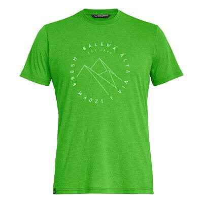 Salewa Alta Via Dry M S/S Tee pale frog melange