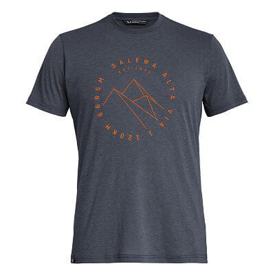 Salewa Alta Via Dry M S/S Tee premium navy melange