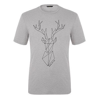 Salewa Big Deer SS M Tee heather grey