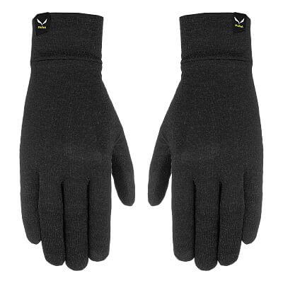 Salewa Cristallo Merino Gloves Women black out