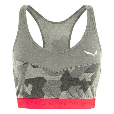 Salewa Cristallo Warm AMR W Sport Top heather grey