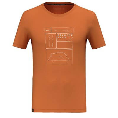 Salewa Eagle Pack Dry T-Shirt M burnt orange