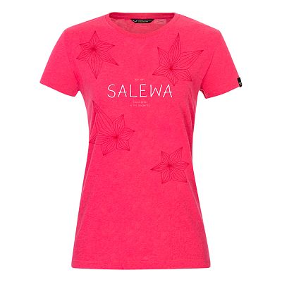 Salewa Geometric Dry T-SRT W virtual pink melange