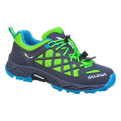 Salewa JR Wildfire J fluo green/blue danube