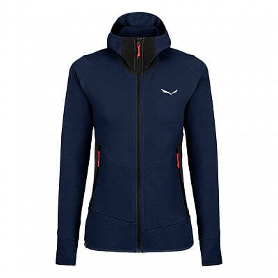 Salewa Lavaredo Hemp Hooded Jacket W navy blazer