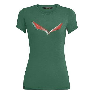 Salewa Lines Graphic Dry T-Shirt W myrtle melange