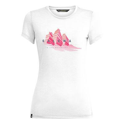 Salewa Lines Graphic Dry T-Shirt W optical white
