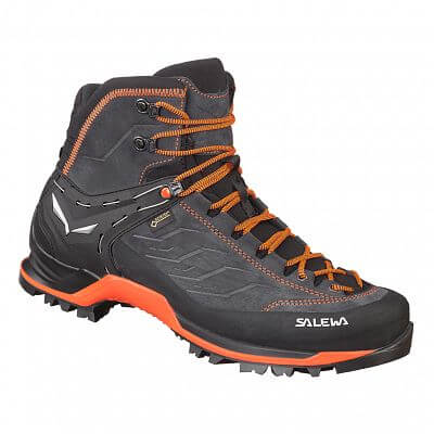 Salewa MS MTN Trainer Mid GTX asphalt/fluo orange