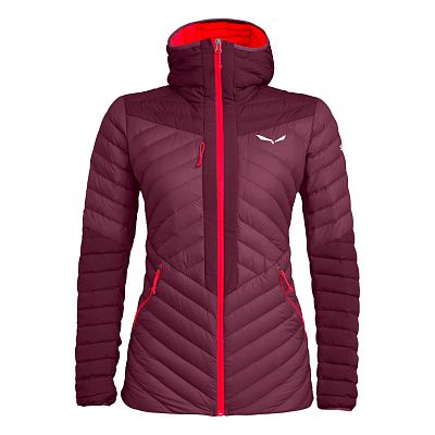 Salewa Ortles Light 2 Down Hood Jacket W rhodo red