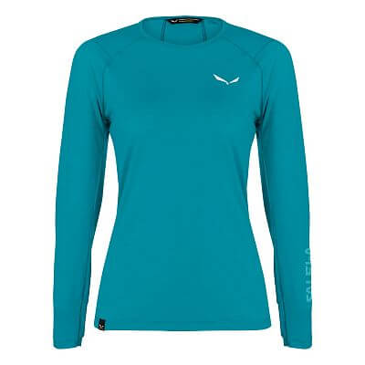 Salewa Pedroc Alpine Wool LS Tee W ocean