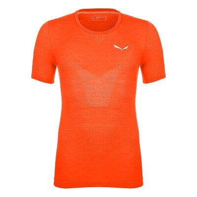 Salewa Pedroc AMR Seamless T-shirt M red orange