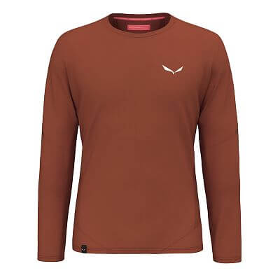 Salewa Pedroc Dry L/S Tee M bombay brown