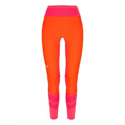 Salewa Pedroc Dry Resp W Hybrid Tights red orange