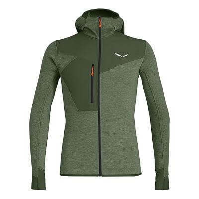 Salewa Puez 2 Dry Hooded Full Zip Top M thyme melange