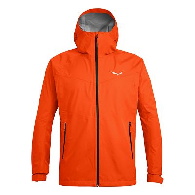 Salewa Puez Aqua 3 Powertex Jacket M red orange