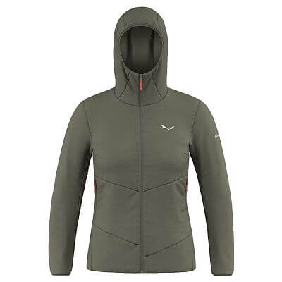 Salewa Puez Catinaccio 2 Tirolwool Responsive Hooded JKT W faded green