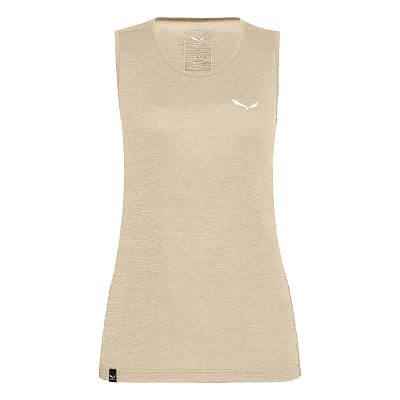 Salewa Puez Graphic Dry Tank W oatmeal melange