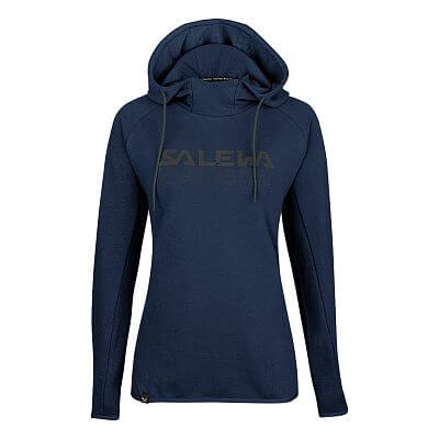 Salewa Puez Hemp Logo Hoody W navy blazer