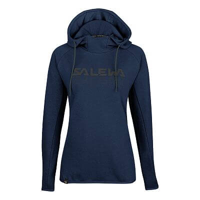 Salewa Puez Hemp Logo Hoody W navy blazer